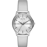 Armani Exchange, Armbanduhr, LADY HAMPTON, Silber, (Analoguhr, 36 mm)