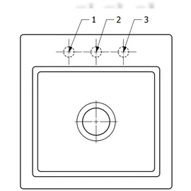 Villeroy & Boch Subway Style 50 S rechts Steam mit Handbetätigung