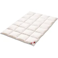 Künsemüller Canada Warm mit 1cm Steg, 90% Daunen - Weiß