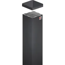 Zaunpfosten 7x7x110cm Anthrazit