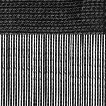 arsvita Fadengardine Stangendurchzug 90 x 250 cm Schwarz 1 St