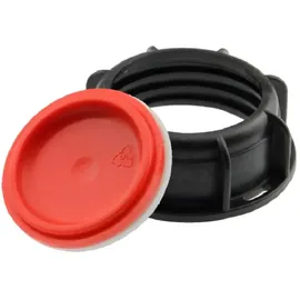 chengtud(cn) IBC Container-Kappe m. Entlüftung S60 x 6 schwarz/rot