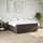vidaXL Boxspringbett 180 x 200 cm Dunkelbraun