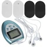 Healeved Massagemaschine massagematte ganzkörpermassage relief Elektrodenpads pads mini massager minimassagegeräte Muskellöser Therapiemaschine Blue