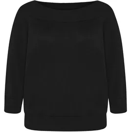 Zero Strickpullover Schwarz 38