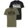 Lonsdale MORHAM Schwarz/Olive L