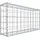 Gabiona Gabione 100 x 20 x 50 cm