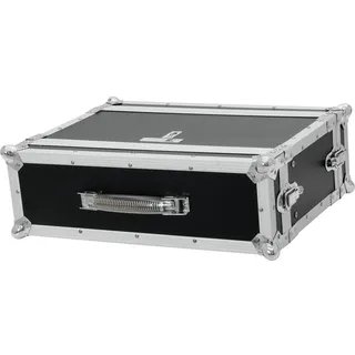 Roadinger Effektrack CO DD, 3HE, 24cm tief, schwarz