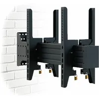 Hagor Cps From Wall Back-2-Back, Digital Signage Zubehör, Schwarz
