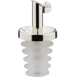 WESTMARK Inox Essig-Spezial Ausgießer, Metallkläppchen, Für alle üblichen Spirituosen - auch für saure Getränke und Essig, 1 Stück