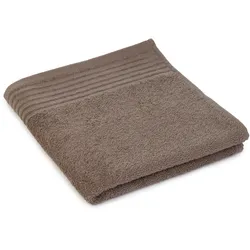 Handtuch HAMBURG taupe - braun