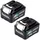 Makita Akku Power Set Li 12V 2 Stück 4,0 Ah