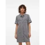 Vero Moda Blusenkleid Grau 34