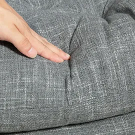 Homcom Bürostuhl Polyester Grau