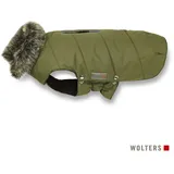 Wolters Hundejacke Winterjacke Parka grün 65cm Regulär