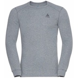 Odlo Herren Active Warm Eco Crew Longsleeve (Größe XS, grau)