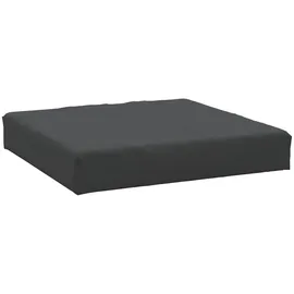 vidaXL Palettenkissen 60 x 60 x 6 cm schwarz 1 St.