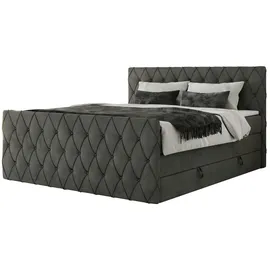 MKS Miren King Duo 180 x 200 cm H4 Dunkelgrau