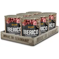 Belcando Nassfutter für Hunde Adult, Iberico mit Kichererbsen] & Preiselbeeren
