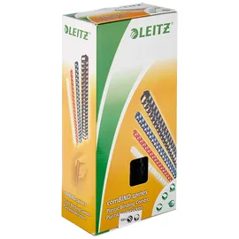 Leitz 35043 Plastikbinderücken A4 12 mm, schwarz