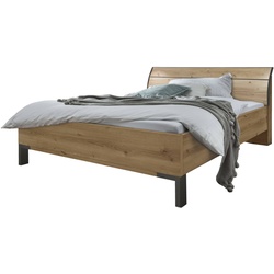 Wiemann Bett Monaco 140 x 200 cm Holzoptik Eiche Bianco