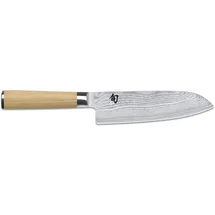 KAI Shun Classic White Santokumesser 18 cm Braun