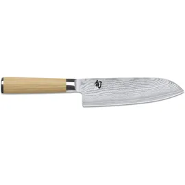 KAI Shun Classic White Santokumesser 18 cm Braun