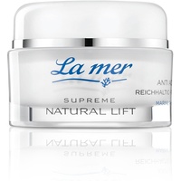LA MER Supreme Natural Lift Anti Age Cream Reichhaltig - Extra reichhaltige Gesichtspflege - Straffende und glättende Wirkung - Reduziert die Faltentiefe - Für alle Hauttypen geeignet - 50 ml