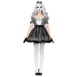 Leg Avenue Kostüm »Sexy Porzellanpuppe«, Verführerisch-gruseliges Puppenkostüm weiß L
