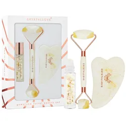 Crystallove Milky Amber Beauty Set Gesichtspflegesets   