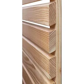 Delta Sichtschutzelement 180 x 180 cm natur Holz