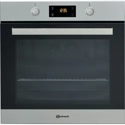 Bauknecht elektrischer Einbaubackofen, Edelstahl, Pyrolyse BAK3 KP8V IN