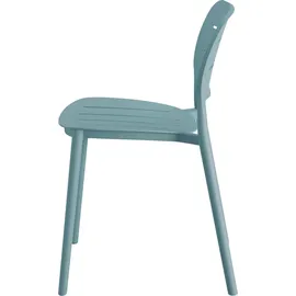 BEST Freizeitmöbel Best Gartenstuhl Propi 46 x 53 x 79 cm blau 4 St.