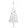 vidaXL Künstlicher Weihnachtsbaum mit Beleuchtung & Kugeln Weiß 120 cm