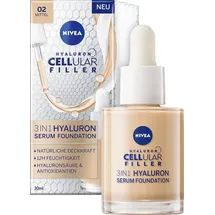 NIVEA Hyaluron Serum Foundation 02 mittel 30 ml