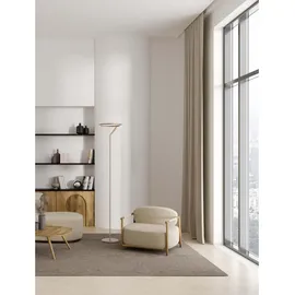 Nova Luce Tilia 1 Ø 33cm H 168cm Braun