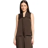 Vera Mont Schluppenbluse rostbraun 38