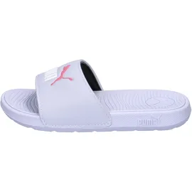 Puma COOL CAT 2.0 PS Unisex Schiebe-Sandalen, Cool Weather-PUMA White-Magic Rose - 31 EU