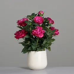 Kunstblume Päonien Arrangement - pink