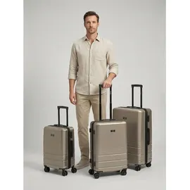 CAMEL ACTIVE Hanoi Koffer-Set 3-tlg. beige/braun/khaki