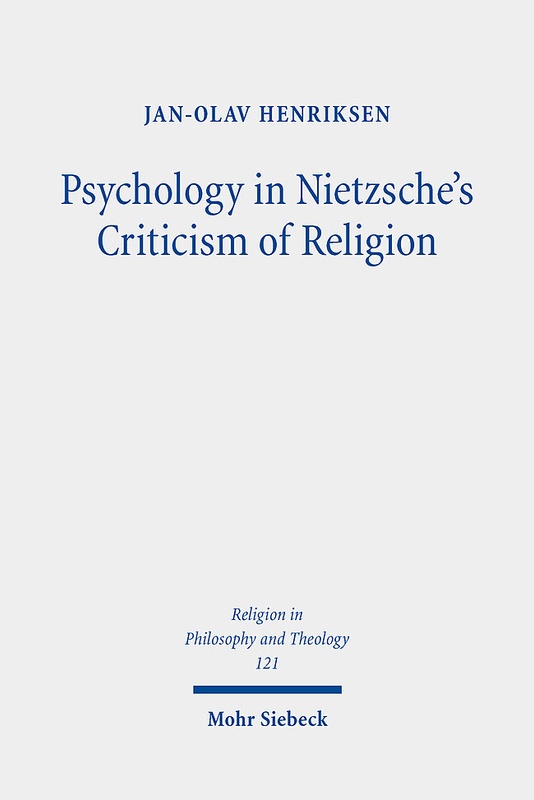 Psychology In Nietzsche's Criticism Of Religion - Jan-Olav Henriksen, Kartoniert (TB)