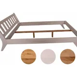 Schwarzwald Massivholz »Max« Bett  – erhältlich in 2 Holzarten und 4 Größen