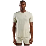 Odlo Merino 160 Kurzarm-baselayer - Agate Gray - L