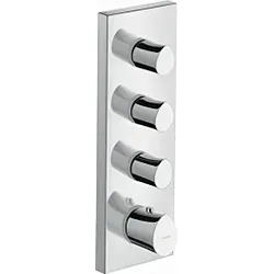 hansgrohe Axor Starck Organic Thermostat 12717000 Unterputz Thermostat, für 3 Verbraucher, chrom