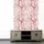 Queence Vinyltapete Ali 90x300 cm 0,9 m2 rosa 34193