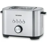 Severin AT 2620 Toaster Schwarz/Silber