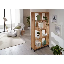 Massivmoebel24 Raumteiler 100 x 34 x 200 cm Beige