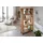 Massivmoebel24 Raumteiler 100 x 34 x 200 cm Beige