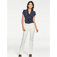Heine Schluppenbluse Blau 38