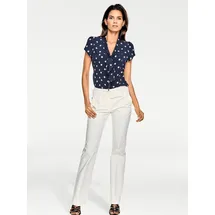 Heine Schluppenbluse Blau 38
